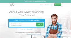 Desktop Screenshot of bellycard.com